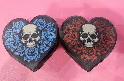 Skull heart box