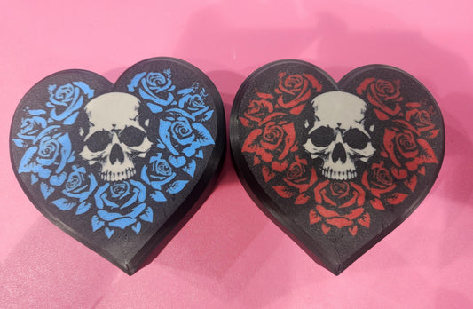 Skull heart box